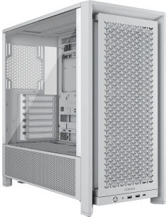 Corsair FRAME 4000D RS Midi Tower Blanco