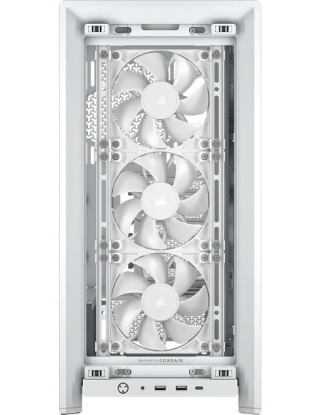 Corsair FRAME 4000D RS Midi Tower Blanco