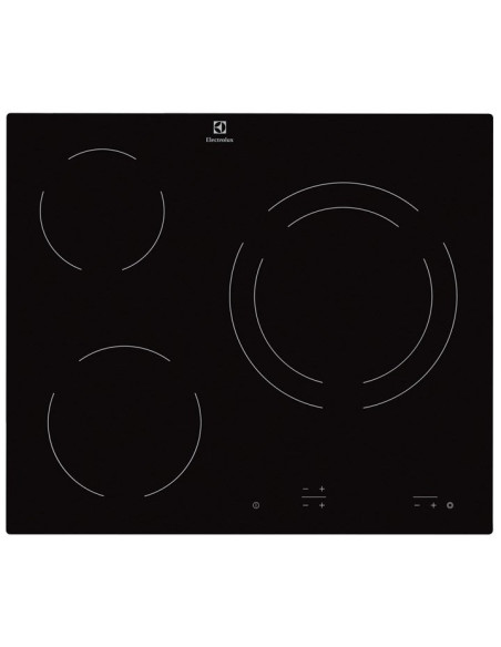 Electrolux EHF6231IOK hobs Negro Integrado 3 zona(s)