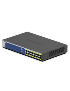 NETGEAR GS516PP No administrado Gigabit Ethernet (10 100 1000) Energía sobre Ethernet (PoE) Azul, Gris 2