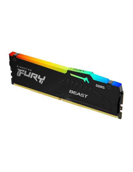 Kingston Technology FURY Beast 16GB 6400MT s DDR5 CL32 DIMM RGB EXPO