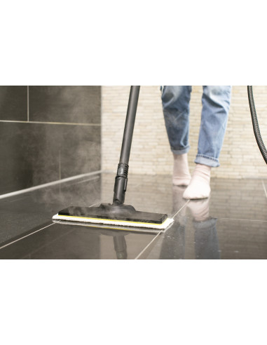 Kärcher SC 2 EasyFix Limpiador a vapor de cilindro 1 L 1500 W Negro, Blanco