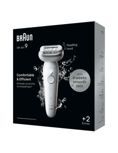 Braun Silk-épil 9 BR2-225328 depiladora 40 pinzas Gris, Blanco 2