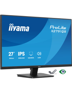 iiyama ProLite X2791QS-B1 pantalla para PC 68,6 cm (27") 2560 x 1440 Pixeles Quad HD LED Negro