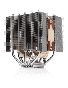Noctua NH-D12L sistema de refrigeración para ordenador Procesador Refrigerador de aire Aluminio, Beige, Marrón