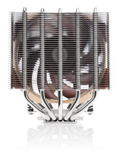 Noctua NH-D12L sistema de refrigeración para ordenador Procesador Refrigerador de aire Aluminio, Beige, Marrón 2