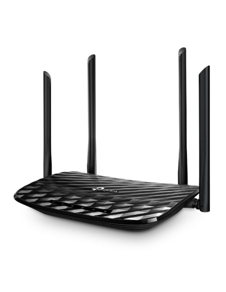 TP-Link Archer C6 router inalámbrico Gigabit Ethernet Doble banda (2,4 GHz   5 GHz) Negro