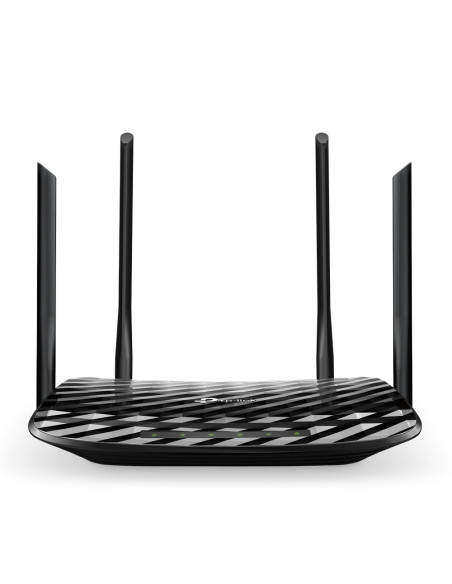 TP-Link Archer C6 router inalámbrico Gigabit Ethernet Doble banda (2,4 GHz   5 GHz) Negro