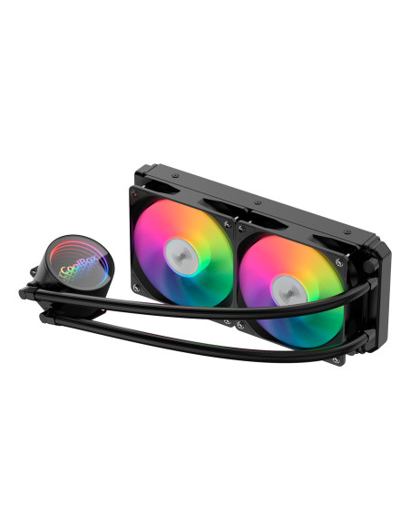 CoolBox GAMING REFRIGERACION LIQUIDA ARGB INFINITE LIQUID240 NEGRO