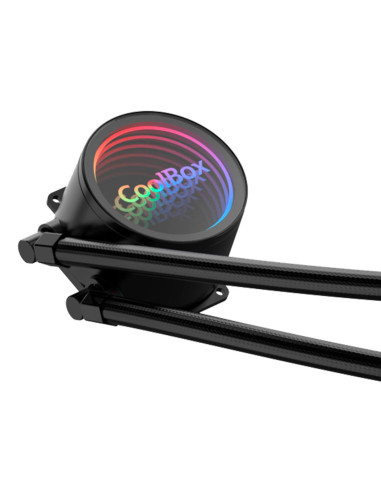 CoolBox GAMING REFRIGERACION LIQUIDA ARGB INFINITE LIQUID240 NEGRO