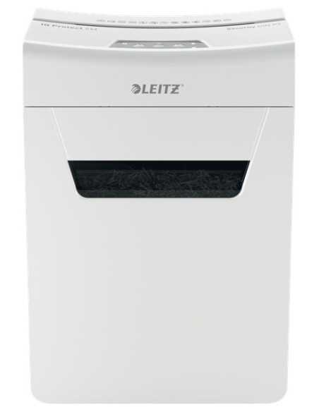 Leitz 80950000 triturador de papel Microcorte 55 dB Gris, Blanco