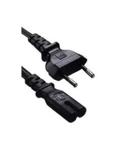 CABLE ALIMENTACION PORTATIL TIPO OCHO ACODADO 1,8 M.