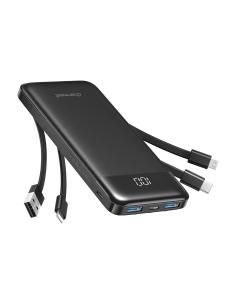 Charmast Veger Bateria Externa 10000 mAh 4 cables 6 salidas 3 entradas