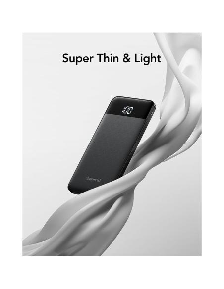 Charmast Veger Batería externa 10400 mAh con 3 puertos de salida