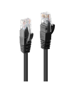 Lindy 48076 cable de red Negro 0,5 m Cat6 U UTP (UTP)