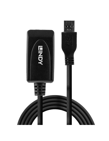 Lindy 43155 cable USB USB 3.2 Gen 1 (3.1 Gen 1) 5 m USB A Negro