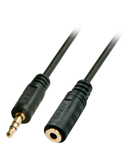 Lindy 35656 cable de audio 10 m 3,5mm Negro