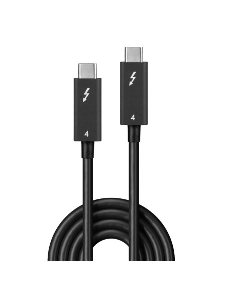 Lindy 31121 cable Thunderbolt 2 m 40 Gbit s Negro