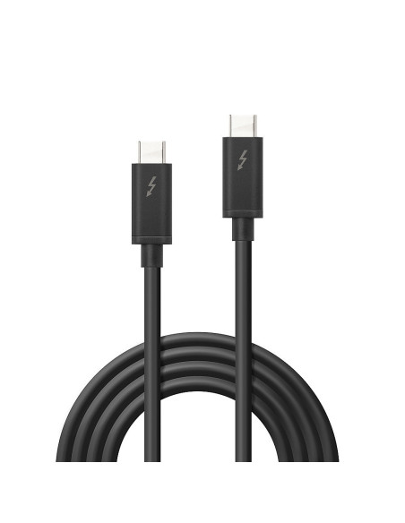Lindy 41557 cable Thunderbolt 2 m 20 Gbit s Negro