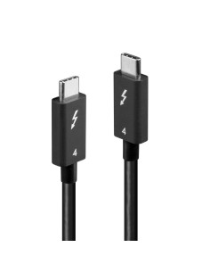 Lindy 31120 cable Thunderbolt 1 m 40 Gbit s Negro