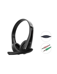 Conceptronic POLONA06B3T auricular y casco Auriculares Alámbrico Diadema Llamadas Música Negro