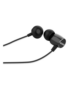 Aiwa ESTM-20BK auricular y casco Auriculares Alámbrico Dentro de oído Llamadas Música Deporte Uso diario Negro 2
