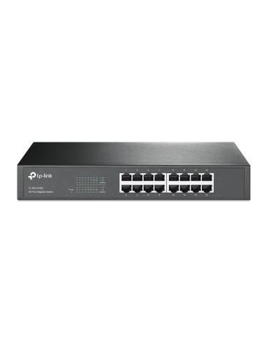 TP-Link TL-SG1016D No administrado Gigabit Ethernet (10 100 1000) Negro