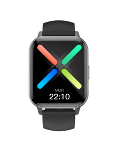 Leotec LESW41K Relojes inteligentes y deportivos 4,7 cm (1.85") IPS 44 mm Digital Pantalla táctil Negro