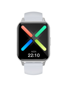 Leotec LESW41G Relojes inteligentes y deportivos 4,7 cm (1.85") IPS 44 mm Digital Pantalla táctil Gris