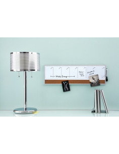 Rexel Organizador semanal magn + tablero corcho 585x190mm 2