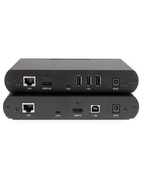 StarTech.com Extensor de Consola KVM HDMI USB por Cable Cat5e   Cat6 con Vídeo 1080p HD Sin Comprimir - 100m