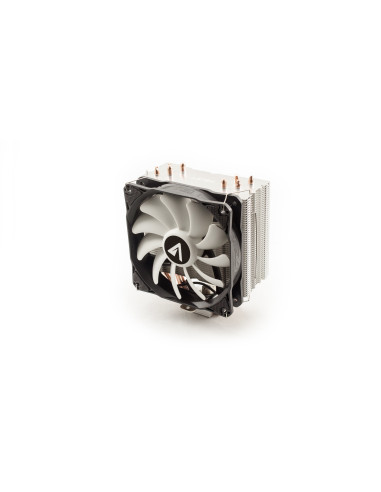 ABYSM Snow IV Procesador Enfriador 12 cm Negro, Blanco