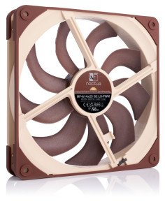 Noctua NF-A14X25 G2 LS-PWM sistema de refrigeración para ordenador Carcasa del ordenador Refrigerador de aire 14 cm Beige, 2