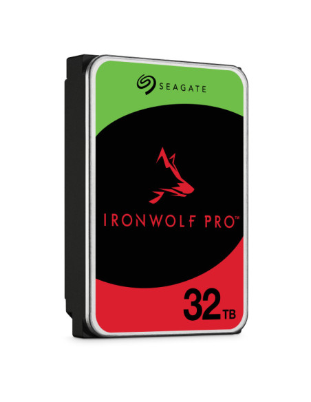 Seagate IronWolf Pro ST32000NT000 disco duro interno 32 TB 7200 RPM 3.5" Serial ATA III