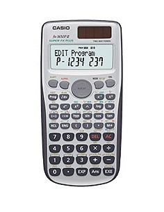 Casio FX-3650PII calculadora Bolsillo Calculadora científica Negro, Plata