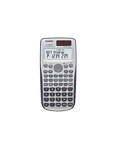 Casio FX-3650PII calculadora Bolsillo Calculadora científica Negro, Plata