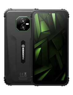 HAMMER Ranger 8 256 GB 15,2 cm (6") SIM doble Android 15 4G USB Tipo C 8 GB 5000 mAh Negro