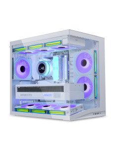 Lian Li 011 Dynamic Mini O11 DYNAMIC MINI V2 Mini Tower Blanco 2