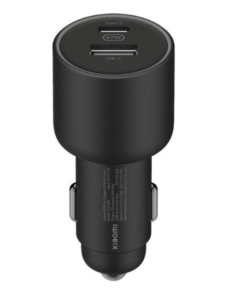 Xiaomi 43907 Universal Negro Encendedor de cigarrillos Auto