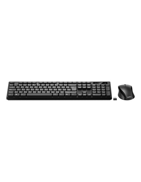 Belkin BBZ010SP teclado Ratón incluido Hogar   Oficina RF inalámbrico QWERTY Español Negro