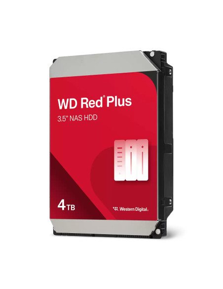 Western Digital Red Plus WD40EFZZ disco duro interno 4 TB 5400 RPM 128 MB 3.5" Serial ATA III