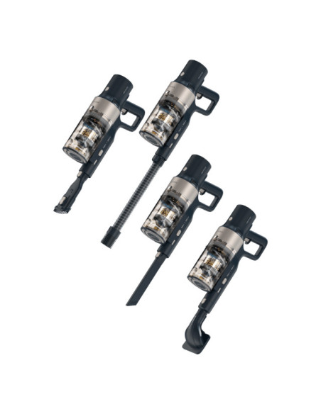 Cecotec Conga Rockstar 5500 Hurricane Station Pet Flex Aspiradora vertical Batería Secar Sin bolsa 700 W Negro