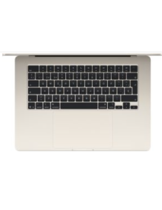 apple MacBook Air 13.6" Chip M4 con CPU de 10 nucleos 24GB de memoria unificada 512GB SSD lanco Estrella MC6A4Y/A