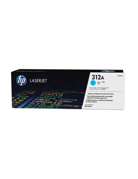 HP Cartucho de tóner 312A cian para LaserJet