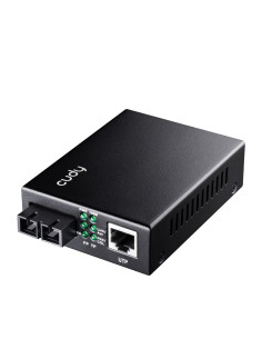 Cudy MC100SA-20 convertidor de medio 100 Mbit s 1310 nm Monomodo Negro