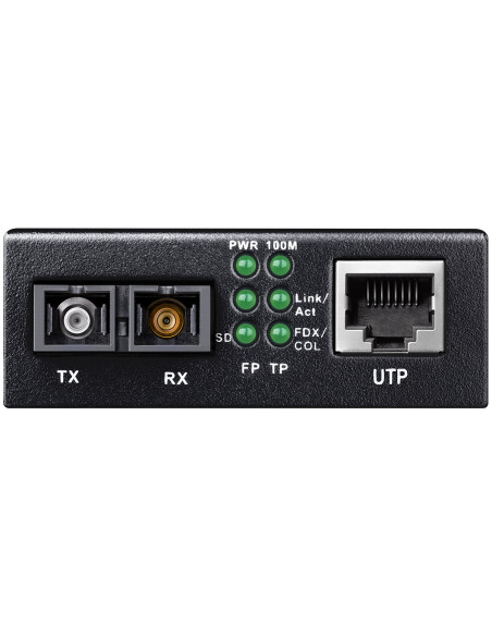 Cudy MC100SA-20 convertidor de medio 100 Mbit s 1310 nm Monomodo Negro