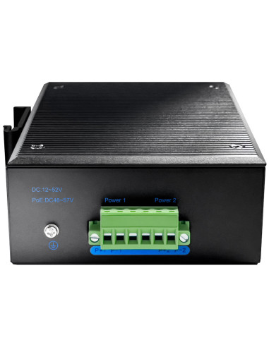 Cudy IG1004S2P switch No administrado Gigabit Ethernet (10 100 1000) Energía sobre Ethernet (PoE) Negro