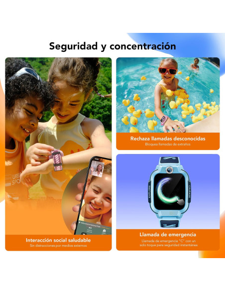 imoo 2026Z3PINK Relojes inteligentes y deportivos Digital Verde GPS (satélite)