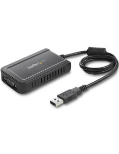 StarTech.com Adaptador de Vídeo Externo USB a VGA - Tarjeta Gráfica Externa Cable - 1920x1200