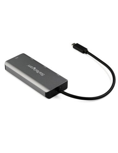 StarTech.com Hub USB C de 4 puertos - 2x USB A y 2x USB C - Concentrador USB Tipo C 3.2 Gen 2 SuperSpeed de 10Gbps Alimentado